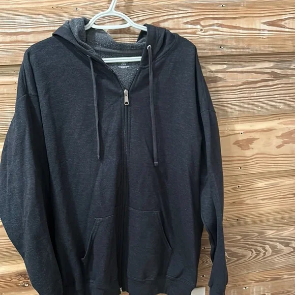 Athletic Works Mens Athletic Zip Up Hoodie Athletic Works Men`s